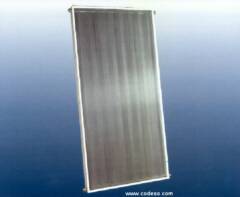 Panel Plano solar termico calor caliente agua