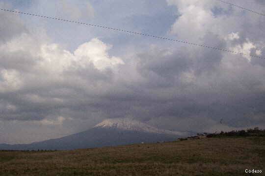 View to Cotopaxi, the highest volcano in the world Cotopaxi National Park